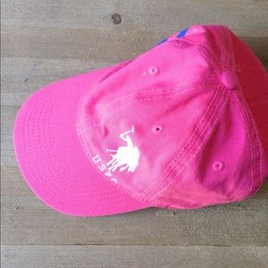 Pink POLO hat💝
